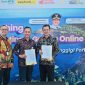 Bank NTB Syariah bersama PT Easybook Teknologi Indonesia saat penandatanganan kerja sama penerapan sistem pembayaran digital Easybook untuk mendukung e-ticketing dan transformasi digital layanan transportasi di Pelabuhan Senggigi, Lombok Barat.