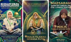 Tiga Qari’ah Terbaik Melaju ke Final Tilawah Dewasa Putri MTQ XXXI NTB, Bima, Lombok Timur dan Lombok Tengah Siap Berebut Gelar Juara