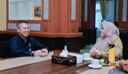 Wagub NTB Indah Dhamayanti Putri menerima audiensi BBPOM Mataram membahas Program Desa Berdaya dan penanganan stunting di NTB.