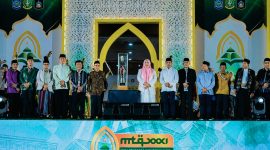 Wakil Gubernur NTB, Umi Dinda, secara resmi menutup MTQ XXXI NTB 2026 di Lombok Tengah yang sekaligus mengumumkan Lombok Tengah sebagai Juara Umum.
