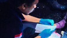surat wasiat yang ditemukan petugas di kantong celana korban saat olah TKP penemuan jasad pria 58 tahun di Pantai Tanjung Busur, Kecamatan Bayan, Kabupaten Lombok Utara.