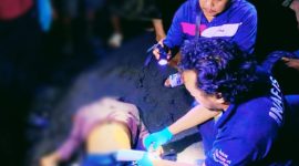 Surat wasiat yang ditemukan petugas di kantong celana korban saat olah TKP penemuan jasad pria 58 tahun di Pantai Tanjung Busur, Kecamatan Bayan, Kabupaten Lombok Utara.