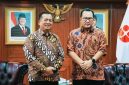 Gubernur NTB Lalu Muhamad Iqbal saat melakukan audiensi dengan Kepala BRIN di Jakarta untuk membahas dukungan riset terkait air bersih, teknologi perikanan, dan pengembangan pakan ternak bagi pembangunan NTB.