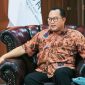 Kepala BRIN Prof. Dr. Arif Satria bersama Gubernur NTB Dr. H. Lalu Muhamad Iqbal saat audiensi membahas dukungan riset dan inovasi untuk pembangunan daerah NTB di Jakarta.