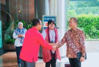 Gubernur NTB Dr. H. Lalu Muhamad Iqbal bersama jajaran Pemprov NTB saat melakukan audiensi dengan Kepala BRIN di Jakarta guna membahas penguatan riset strategis bidang air bersih, perikanan, dan ketahanan pangan untuk mendukung percepatan pembangunan daerah.
