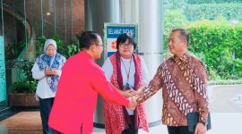 Gubernur NTB Dr. H. Lalu Muhamad Iqbal bersama jajaran Pemprov NTB saat melakukan audiensi dengan Kepala BRIN di Jakarta guna membahas penguatan riset strategis bidang air bersih, perikanan, dan ketahanan pangan untuk mendukung percepatan pembangunan daerah.