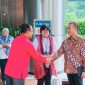 Gubernur NTB Dr. H. Lalu Muhamad Iqbal bersama jajaran Pemprov NTB saat melakukan audiensi dengan Kepala BRIN di Jakarta guna membahas penguatan riset strategis bidang air bersih, perikanan, dan ketahanan pangan untuk mendukung percepatan pembangunan daerah.