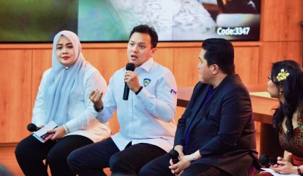 Peluncuran MotoGP Mandalika 2026 di Jakarta bersama InJourney, Menpora Erick Thohir, dan Wakil Gubernur NTB Indah Dhamayanti Putri untuk mempromosikan Indonesia ke dunia.