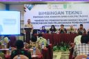 Pimpinan dan anggota DPRD Kabupaten Bima mengikuti Bimbingan Teknis (Bimtek) Sinergitas Pemerintahan dalam Perencanaan dan Pelaksanaan Pembangunan yang  dibuka langsung oleh Kepala BPSDMD Provinsi NTB di Hotel Golden Palace Mataram.
