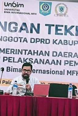 Akademisi UNBIM Soroti Lemahnya Aspek Sosiologis Perda, DPRD Kabupaten Bima Diajak Susun Regulasi yang Menjawab Kebutuhan Masyarakat