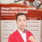 Ketua Umum DPD IMM NTB, Mahmud, menyampaikan sikap organisasi yang menolak kenaikan harga BBM dan mendesak pemerintah mengkaji ulang kebijakan tersebut karena dinilai berpotensi membebani masyarakat serta memicu gejolak sosial.