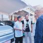 Sekretaris Daerah NTB Abul Chair membuka Pameran Mobil dan Motor Listrik di halaman Kantor Gubernur NTB, Mataram, Sabtu (20/6/2026).