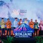 Gubernur NTB didampingi Sekda NTB bersama Anggota DPR RI, Kepala BPS RI, Forkopimda, serta para bupati dan wali kota se-NTB saat menghadiri pencanangan Sensus Ekonomi 2026 di Mataram.