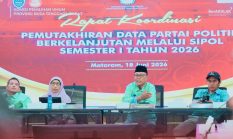 KPU NTB Ingatkan Parpol: SIPOL Jangan Dibiarkan Berdebu, Data Harus Rajin Diupdate