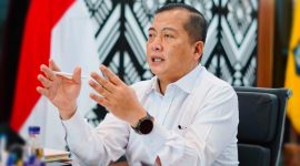 Gubernur NTB Lalu Muhamad Iqbal saat menghadiri kegiatan Validasi IPKD bersama BSKDN Kemendagri di Ruang Kerja Gubernur NTB, Mataram.