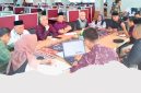 Ketua Komisi V DPRD NTB L. Sudiartawan bersama pimpinan dan anggota DPRD NTB saat melakukan konsultasi terkait Raperda Sumbangan Dana Pendidikan ke Ditjen Otda Kemendagri di Jakarta.