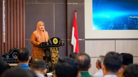 Wakil Gubernur NTB bersama BSSN dan Universitas Mataram dalam kegiatan penguatan keamanan siber lintas sektor di Mataram.