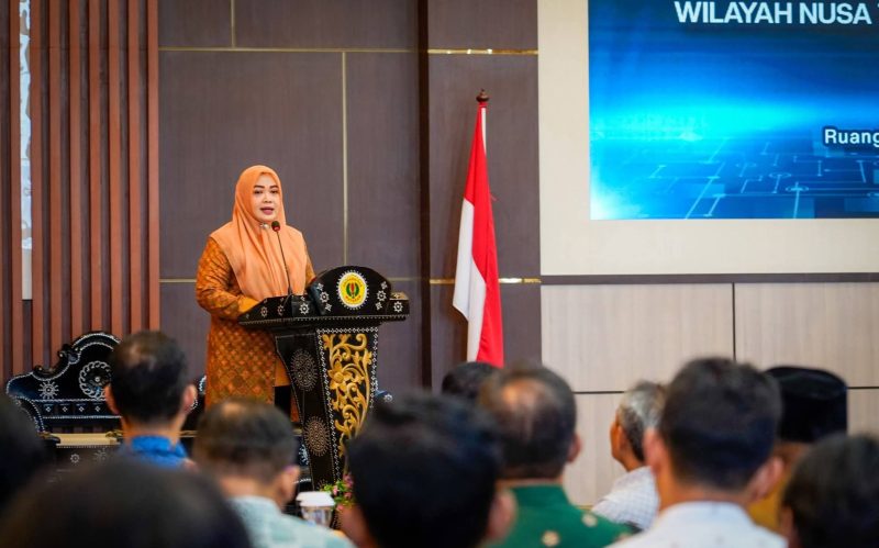Wakil Gubernur NTB bersama BSSN dan Universitas Mataram dalam kegiatan penguatan keamanan siber lintas sektor di Mataram.