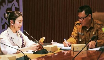 Bupati Sumbawa menerima IHACHI Jepang membahas investasi hijau dan pengembangan 8000 hektare mangrove di Sumbawa