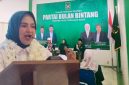 Ketua DPW PBB NTB Nadirah Al-Habsyi memimpin rapat Koordinasi penyerahan SK kepengurusan terbaru kepada Ketua DPC kabupaten/kota se-NTB dalam rapat koordinasi di Sekretariat DPW PBB NTB, Kota Mataram. Rabu (24/6/2026).