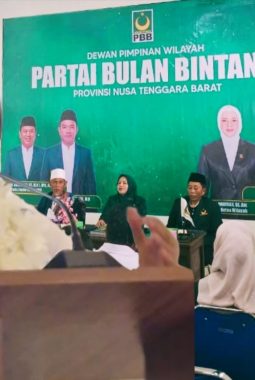 Usai Serahkan SK, Ketua DPW PBB NTB Nadirah Bidik Kebangkitan PBB di Pemilu 2029