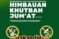 Ketua MUI NTB Dr. TGH. Badrun menyampaikan dukungan terhadap gerakan pemberantasan narkoba dengan menyiapkan naskah khutbah Jumat bertema bahaya narkoba untuk ribuan masjid di NTB.