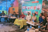Terlihat para peserta, akademisi, praktisi hukum, aktivis, dan mahasiswa mengikuti Dialog Akbar Hari Anti Narkotika Internasional di NTB, saat Praktisi Hukum dan Pengacara Safran, S.H., M.H. menyampaikan materi terkait upaya pencegahan dan pemberantasan nlNarkoba di Nusa Tenggara Barat (NTB)