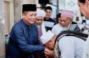 Gubernur NTB Lalu Muhamad Iqbal saat menghadiri Pertemuan Para Pekerja Dakwah di Masjid Raya At Taqwa, Kota Mataram, dan menyampaikan pentingnya peran masjid dalam mewujudkan NTB Makmur Mendunia.