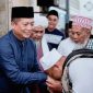 Gubernur NTB Lalu Muhamad Iqbal saat menghadiri Pertemuan Para Pekerja Dakwah di Masjid Raya At Taqwa, Kota Mataram, dan menyampaikan pentingnya peran masjid dalam mewujudkan NTB Makmur Mendunia.