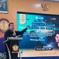 Pembina Yayasan saat menyampaikan Sambutan dan Buka Acara