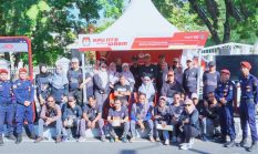 Go Vote KPU NTB Jadi Bintang di Car Free Day Udayana Mataram