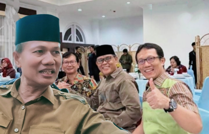 Bupati Sumbawa Ir. H. Syarafuddin Jarot, M.P. saat melakukan pertemuan dengan Direktorat Jenderal Peternakan dan Kesehatan Hewan Kementerian Pertanian, PT Berdikari, Direktur Hilirisasi, serta Kepala Dinas Peternakan dan Kesehatan Hewan (Disnakeswan) NTB Muhamad Riadi di sela Pekan Nasional (PENAS) XVII Petani dan Nelayan Tahun 2026 di Gorontalo untuk membahas percepatan proyek hilirisasi unggas terintegrasi senilai Rp1,7 triliun di Sumbawa dan Bima.