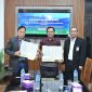 Penandatanganan Perjanjian Kerja Sama antara Bank NTB Syariah dan Universitas Bumigora terkait digitalisasi layanan pembayaran pendidikan dan pengelolaan keuangan kampus di Mataram.