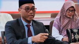 Kepala DPKP Provinsi NTB, Lalu Mirza Amir Hamzah, menerima kunjungan kerja Tim Kementerian Hukum RI Kantor Wilayah NTB dalam rangka pemantauan dan pengawasan pelaksanaan perlindungan Indikasi Geografis (IG) Kangkung Lombok di Kantor DPKP Provinsi NTB.