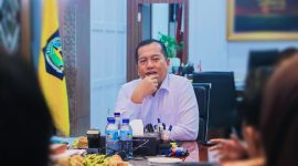 Gubernur NTB Lalu Muhamad Iqbal menerima audiensi Lombok Forgotten Children dan ONG Balanced World dari Spanyol di ruang kerjanya untuk membahas penguatan sinergi program kemanusiaan dan pengentasan kemiskinan di NTB.