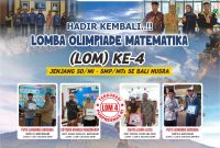 IKA MT Al-Kahfi FKIP Unram, Olimpiade Matematika, LOM 2026, Lomba Olimpiade Matematika, FKIP Universitas Mataram, Universitas Mataram, Abdul Hanan, PUSPRESNAS RI, Olimpiade Matematika Bali Nusra, Pendidikan NTB, SD MI, SMP MTs, HUT NTB ke-68, Kompetisi Matematika, Siswa Berprestasi, Mataram, Sumbawa,