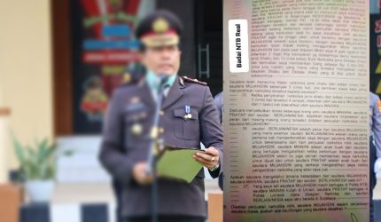 Uswatun Hasanah (BadaiNTB) meminta Propam Polda NTB dan Ditresnarkoba Polda NTB menindaklanjuti informasi yang menurutnya tercantum dalam BAP salah satu tersangka kasus narkoba. Hingga berita ini diterbitkan, belum ada tanggapan resmi dari pihak-pihak yang disebutkan.