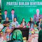 Jajaran Bawaslu Provinsi NTB bersama pengurus DPW Partai Bulan Bintang (PBB) NTB saat menggelar Konsolidasi Demokrasi dan silaturahmi di Markas DPW PBB NTB, Kota Mataram.