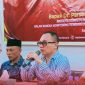 Anggota KPU RI Divisi Sumber Daya Manusia, Parsadaan Harahap, saat melakukan kunjungan kerja ke KPU Kabupaten/Kota di Pulau Lombok dan mengapresiasi berbagai inovasi pelayanan publik yang tetap berjalan di tengah kebijakan efisiensi anggaran.