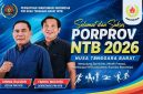 Ketua PWI NTB Ahmad Iklludin bersama Sekjen PWI NTB Fahrul Mustofa menyampaikan Dukungan dan Motivasi kepada Atlet, Pelatih, dan Ofisial agar menjunjung tinggi Sportivitas serta mengukir prestasi pada Porprov NTB 2026 sebagai langkah menuju PON 2028.