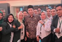 Ketua DPW PBB NTB Nadirah Al-Habsyi menghadiri pengukuhan Yuri Kemal Fadlullah sebagai pimpinan PBB yang dirangkaikan dengan Rakernas dan Milad ke-28 Partai Bulan Bintang di Hotel Borobudur, Jakarta.