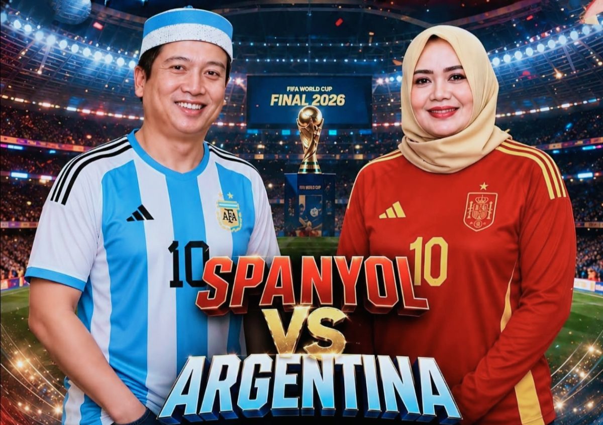 Gubernur NTB Dr. H. Lalu Muhamad Iqbal atau akrab Disapa Miq Iqbal menyampaikan dukungannya kepada Timnas Argentina dan memprediksi Albiceleste Menang 1-0 atas Spanyol pada Final Piala Dunia 2026.