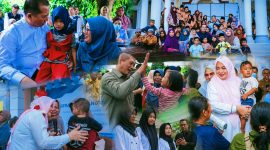 Gubernur NTB Dr. H. Lalu Muhamad Iqbal bersama Wakil Gubernur NTB Hj. Indah Dhamayanti Putri saat turun langsung menyapa Masyarakat dalam Kegiatan Pelayanan dan Pembangunan di Nusa Tenggara Barat (NTB) Sinergi kepemimpinan keduanya terus diperkuat untuk mendorong peningkatan kualitas Pembangunan Manusia, percepatan penurunan Kemiskinan, Penguatan Ketahanan Pangan, serta Pengembangan Pariwisata yang berdampak terhadap Kesejahteraan Masyarakat.