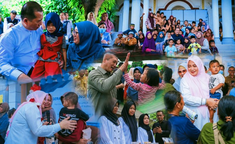 Gubernur NTB Dr. H. Lalu Muhamad Iqbal bersama Wakil Gubernur NTB Hj. Indah Dhamayanti Putri saat turun langsung menyapa Masyarakat dalam Kegiatan Pelayanan dan Pembangunan di Nusa Tenggara Barat (NTB) Sinergi kepemimpinan keduanya terus diperkuat untuk mendorong peningkatan kualitas Pembangunan Manusia, percepatan penurunan Kemiskinan, Penguatan Ketahanan Pangan, serta Pengembangan Pariwisata yang berdampak terhadap Kesejahteraan Masyarakat.