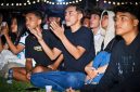 Ribuan masyarakat memadati Halaman Bumi Gora, Kantor Gubernur NTB, saat mengikuti nonton bareng (nobar) Final Piala Dunia FIFA 2026 yang digelar Pemerintah Provinsi NTB dalam suasana aman, tertib, dan penuh kebersamaan.