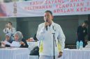 Ketua Umum PERKEMI NTB Assoc. Prof. Dr. Syamsuriansyah menyampaikan pesan tentang pentingnya Sportivitas, Silaturahmi, dan Persaudaraan kepada Atlet, Pelatih, Wasit, serta panitia pada ajang Shorinji Kempo Porprov XII NTB 2026 di GOR 17 Desember Turida, Kota Mataram.