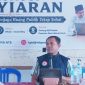 Anggota Komisioner KPID NTB Bidang Pengawasan Isi Siaran Abdul Muluk saat menyampaikan materi dalam Diskusi Publik ‘Ngaji Penyiar’ di Pondok Pesantren Darul Hikmah Darek, Lombok Tengah, mengajak Santri menjadi benteng melawan Hoaks melalui Dakwah dan Konten positif di Media sosial.