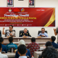 Ketua Divisi Sosialisasi, Pendidikan Pemilih, Partisipasi Masyarakat dan SDM KPU Provinsi NTB Agus Hilman bersama jajaran KPU NTB dan Kemendukbangga/BKKBN NTB saat memberikan Pendidikan Pemilih Berbasis Keluarga kepada Gen Z dan pemilih pemula di Lombok Barat.