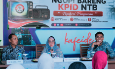 Ketua KPID NTB Edukasi Mahasiswa Bijak Bermedia, A. Rachman Chavez Tegaskan KPID Awasi Siaran, Bukan Perizinan