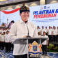 Gubernur NTB Lalu Muhamad Iqbal bersama Ketua Umum Kadin Indonesia Anindya Novyan Bakrie dan Ketua Kadin NTB H. Faurani saat menghadiri pelantikan dan pengukuhan Pengurus Kadin NTB di Mataram, Rabu (29/7/2026).